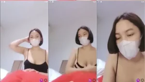 Desti Rambut Pendek Remas Dalem Buah Dada