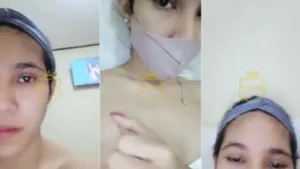 Shry Omek Desah Becek Lepas Masker